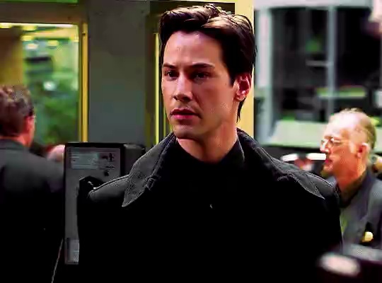 Keanu Reeves in The Matrix short MP4 video