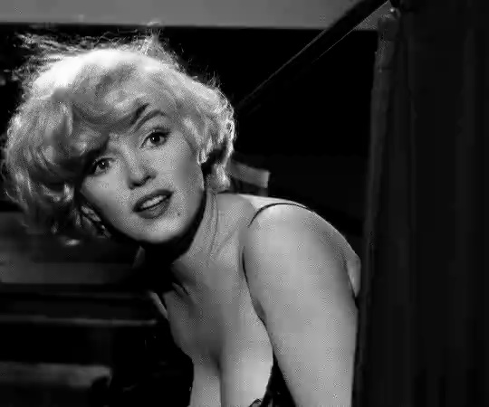 Black-and-white film, Marilyn Monroe