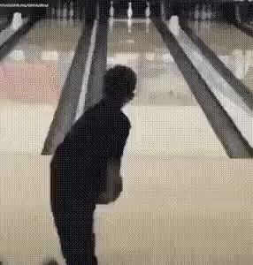 Little kids celebrating bowling short MP4 video