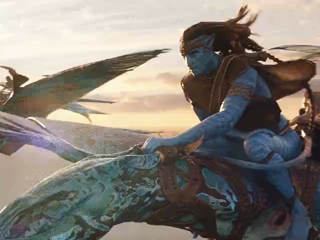 Avatar: The Way of Water, animated movie stills  short MP4 video